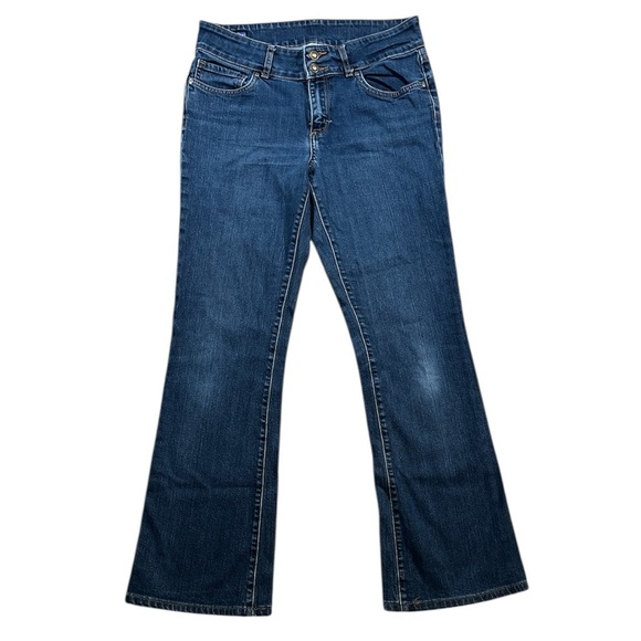 Patagonia Bootcut Jeans Blue Denim Medium Wash Women's Size 30 EUC Mid Rise - Picture 1 of 14